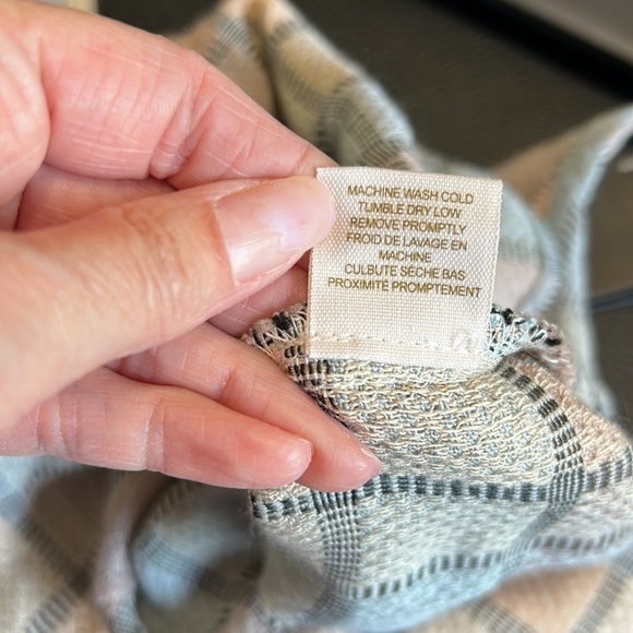 RAILS Flannel Multicolored Checkered Cami Tank Top Sz S NEW - Picture 10 of 10